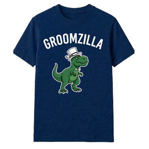 Funny Groomzilla Dinosaur Groom Unisex T-Shirt