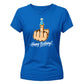 Funny Happy Birthday Ladies Fit T-Shirt