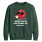 Funny Keep Calm Women Cricket Printed Unisex Sweatshirt T20 Womens World Cup