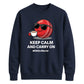 Funny Keep Calm Women Cricket Printed Unisex Sweatshirt T20 Womens World Cup
