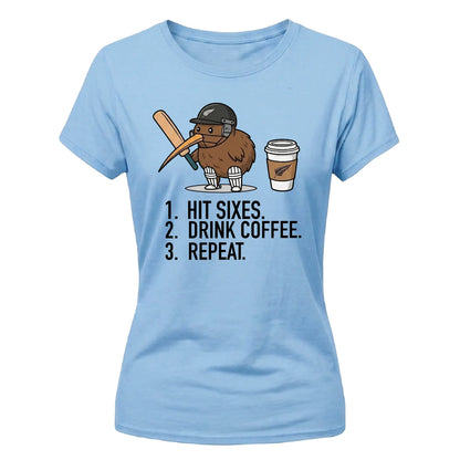 New Zealand T20 Women's World Cup Ladies Fit T Shirt  Funny NewZealand Printed Ladies Kit