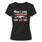 Funny Now I Have A Machine Gun Christmas Ladies T-Shirt