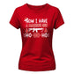 Funny Now I Have A Machine Gun Christmas Ladies T-Shirt
