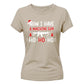 Funny Now I Have A Machine Gun Christmas Ladies T-Shirt
