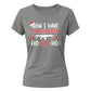 Funny Now I Have A Machine Gun Christmas Ladies T-Shirt