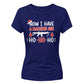 Funny Now I Have A Machine Gun Christmas Ladies T-Shirt