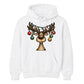 Funny Reindeer Baubles And Lights Christmas Unisex Hoodie