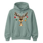 Funny Reindeer Baubles And Lights Christmas Unisex Hoodie