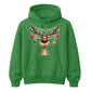Funny Reindeer Baubles And Lights Christmas Unisex Hoodie