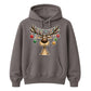 Funny Reindeer Baubles And Lights Christmas Unisex Hoodie