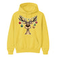 Funny Reindeer Baubles And Lights Christmas Unisex Hoodie