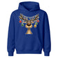 Funny Reindeer Baubles Fairy Lights Christmas Kids Hoodie