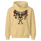 Funny Reindeer Baubles Fairy Lights Christmas Kids Hoodie