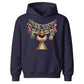 Funny Reindeer Baubles Fairy Lights Christmas Kids Hoodie