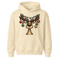 Funny Reindeer Baubles Fairy Lights Christmas Kids Hoodie