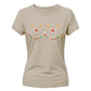 Funny Reindeer Lights Graphic Christmas Ladies T-Shirt