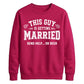 Funny Send Beer Groom Unisex Sweatshirt