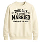 Funny Send Beer Groom Unisex Sweatshirt