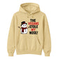 Funny Snowman The Vegans Stole My Nose Christmas Unisex Hoodie