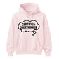 Funny Thought Bubble Certified Overthinker Unisex Hoodie