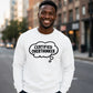 Funny Thought Bubble Certified Overthinker Unisex Sweatshirt