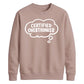 Funny Thought Bubble Certified Overthinker Unisex Sweatshirt