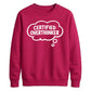 Funny Thought Bubble Certified Overthinker Unisex Sweatshirt