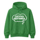 Funny Thought Bubble Certified Overthinker Unisex Hoodie