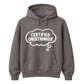 Funny Thought Bubble Certified Overthinker Unisex Hoodie