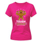 Funny Tough Cookie Gym Graphic Christmas Ladies T-Shirt