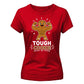 Funny Tough Cookie Gym Graphic Christmas Ladies T-Shirt