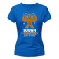Funny Tough Cookie Gym Graphic Christmas Ladies T-Shirt