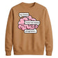 Geeky Tech Brain Computer Slogan Graphic Unisex Sweatshirt
