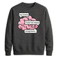Geeky Tech Brain Computer Slogan Graphic Unisex Sweatshirt
