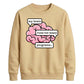 Geeky Tech Brain Computer Slogan Graphic Unisex Sweatshirt