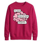 Geeky Tech Brain Computer Slogan Graphic Unisex Sweatshirt