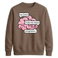 Geeky Tech Brain Computer Slogan Graphic Unisex Sweatshirt