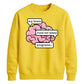 Geeky Tech Brain Computer Slogan Graphic Unisex Sweatshirt