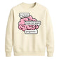 Geeky Tech Brain Computer Slogan Graphic Unisex Sweatshirt