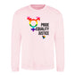 Gender Symbol Justice Trio Pride Month Unisex Sweatshirt