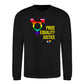 Gender Symbol Justice Trio Pride Month Unisex Sweatshirt
