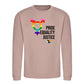 Gender Symbol Justice Trio Pride Month Unisex Sweatshirt