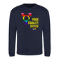 Gender Symbol Justice Trio Pride Month Unisex Sweatshirt