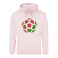 Geometric Ball Artwork Football Printed Unisex Hoodie