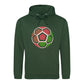 Geometric Ball Artwork Football Printed Unisex Hoodie