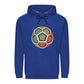 Geometric Ball Artwork Football Printed Unisex Hoodie