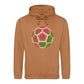 Geometric Ball Artwork Football Printed Unisex Hoodie