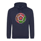 Geometric Ball Artwork Football Printed Unisex Hoodie