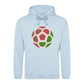 Geometric Ball Artwork Football Printed Unisex Hoodie