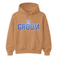 Gold Crown Groom Wedding Unisex Hoodie